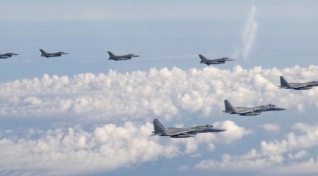 Япония и США третий день проводят совместные учения из-за ракетных пусков КНДР
