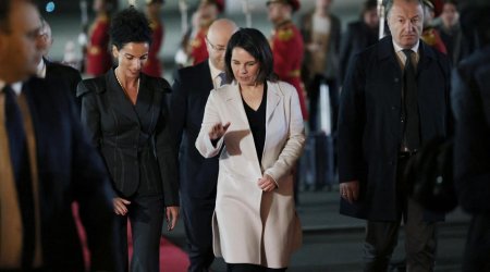 Глава МИД Германии прибыла с двухдневным визитом в Грузию
