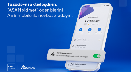 Совершайте оплаты “ASAN xidmət” без очередей с ABB mobile!