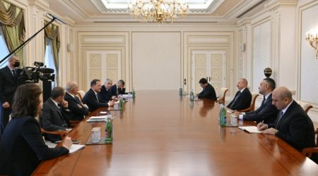 İlham Əliyev qəbul keçirdi