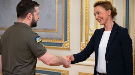 Ukrayna Prezidenti Avropa Şurasının Baş katibi ilə görüşüb