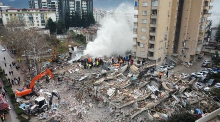 Türkiyədə son 2 ayda baş verən zəlzələlərin sayı açıqlanıb