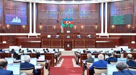 Milli Məclisin aprelin 11-də keçiriləcək plenar iclasının gündəliyi açıqlanıb