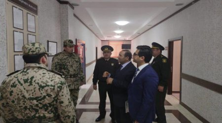 Ombudsman Aparatının əməkdaşları DQ-nin Ali Hərbi Məktəbinə və N saylı hərbi hissəyə baş çəkiblər