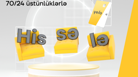 Taksit funksiyalı yeni Yelo kredit kartı