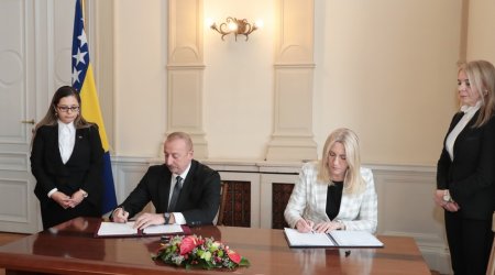 Azerbaijan, Bosnia and Herzegovina sign Declaration on strategic partnership