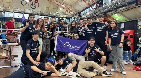 Young roboticists of Azerbaijan qualified for Championship in the US!