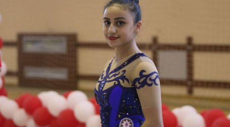 AGF Trophy: Gimnastımız Zöhrə Ağamirova birinci oldu