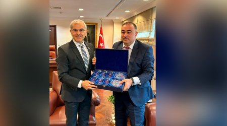 Azərbaycan səfiri Türkiyə XİN-in müavini və MTŞ-nin baş katibinin müavini ilə görüşüb