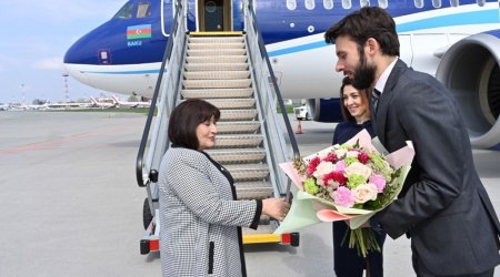 Milli Məclisin sədri Polşaya rəsmi səfərə gedib