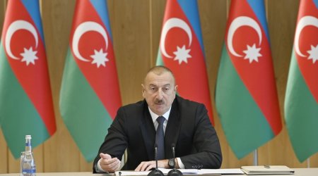 Azerbaijani President: By burning our flag, Armenians only showed their ugly qualities to the whole world