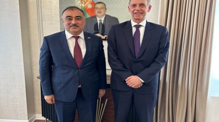 Azərbaycan səfiri Norveçin Ankaradakı səfiri ilə görüşüb - FOTO