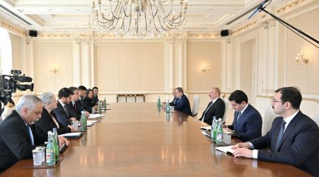 Əliyev İsrailin xarici işlər nazirini qəbul edib - YENİLƏNİB