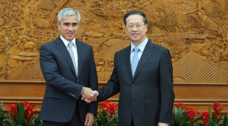 Anar Ələkbərov Çinin xarici işlər nazirinin müavini ilə görüşüb