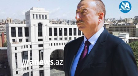 Rəsmi İrəvandan Azərbaycan prezidentini ittiham edən BƏYANAT