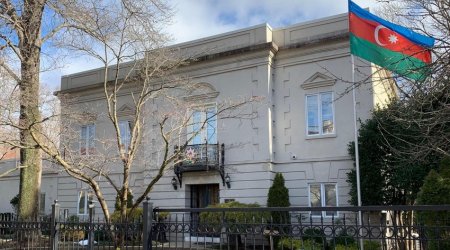 Ambassador Ibrahim says Armenians protest outside Azerbaijani Embassy