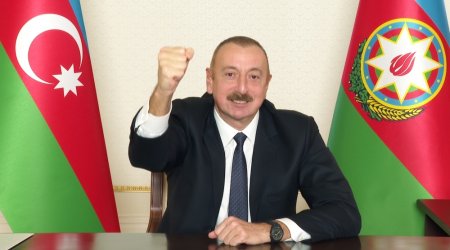 Əliyev: Sərhəddə keçid məntəqəsi qurmaq bizim suveren hüququmuzdur
