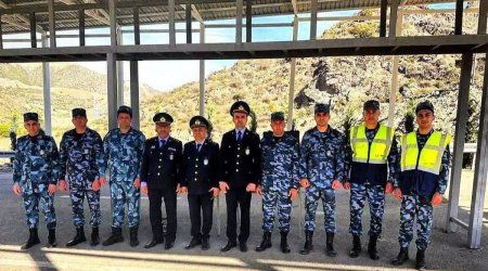 Azərbaycan gömrükçüləri Həkəri çayı üzərindəki sərhəd-buraxılış məntəqəsində fəaliyyətə başlayıb