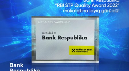 Bank Respublika was awarded the 