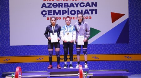 Ağırlıqqaldırma üzrə Azərbaycan çempionatının ilk qalibləri müəyyənləşib