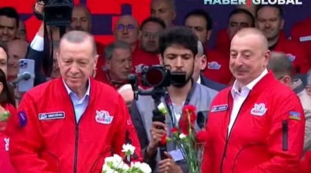 Türkiyə və Azərbaycan prezidentləri “TEKNOFEST”də - CANLI YAYIM