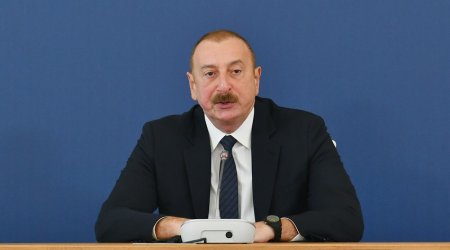 Президент Ильхам Алиев: Шуша никогда не являлась родным городом для армян