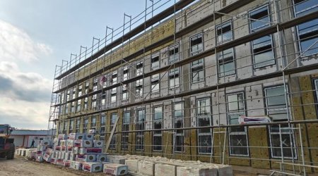 Füzulidə özbək xalqı adından hədiyyə olunan məktəbin hazır olacağı vaxt açıqlandı - FOTO