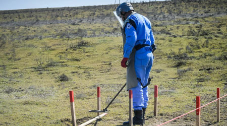 Over 160 mines found in liberated territories of Azerbaijan