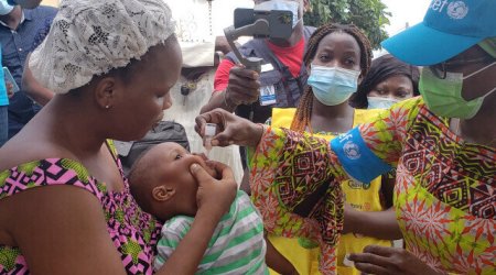 Sudanda 1 milyondan çox poliomielit peyvəndi məhv edilib