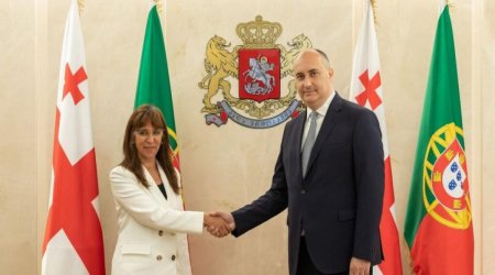 Tbilisidə Gürcüstan və Portuqaliyanın müdafiə nazirləri görüşüb