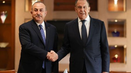 Çavuşoğlu Moskvada Lavrovla görüşdü