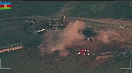 Azərbaycan Ordusu ermənilərin hərbi infrastrukturunu belə məhv edib - VİDEO