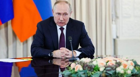 Vladimir Putin Təhlükəsizlik Şurasını toplayıb