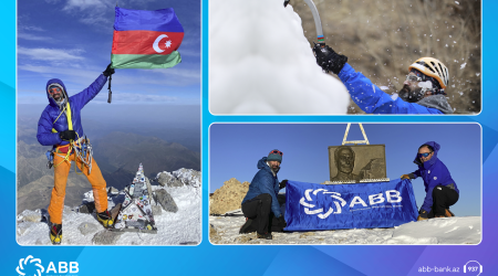 Everesti fəth etmiş ilk Azərbaycan alpinisti ABB-nin dəstəyi  ilə tarixi səfərinə başladı