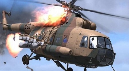 Rusiyada Mi-8 helikopteri qəzaya uğrayıb