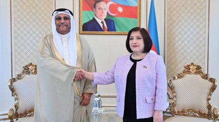 Сахиба Гафарова встретилась с председателем арабского парламента