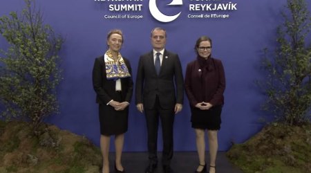 Azerbaijani FM meets Council of Europe Sec.-Gen.
