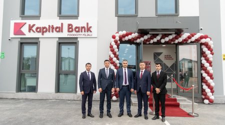 Kapital Bank Xudat şəhərində yeni filialını istifadəyə verdi