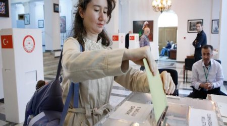 İkinci turda xaricdə yaşayan 892 min 571 nəfər Türkiyə vətəndaşı səs verib
