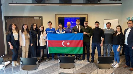 Xaricdə təhsil alan gənclər Müstəqillik Gününə həsr olunmuş tədbirlər keçirib