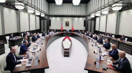 Türkiyə Nazirlər Kabineti hazırkı tərkibi ilə sonuncu iclasını keçirir