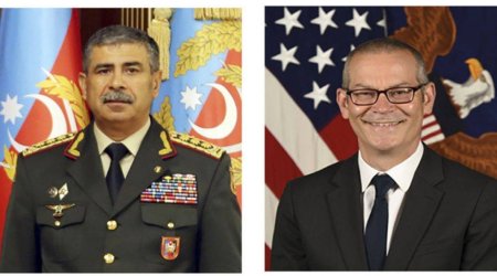 Azərbaycanla ABŞ arasında hərbi əməkdaşlıq müzakirə edilib