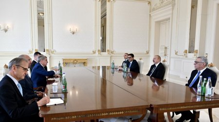 Президент Ильхам Алиев принял президента Международного олимпийского комитета