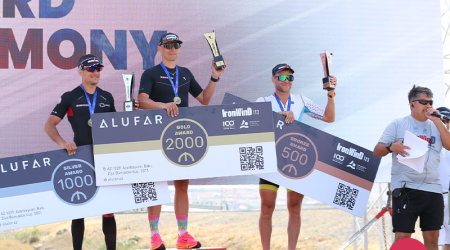 Nar triatlon üzrə “IronWind” açıq turnirinə dəstək olub