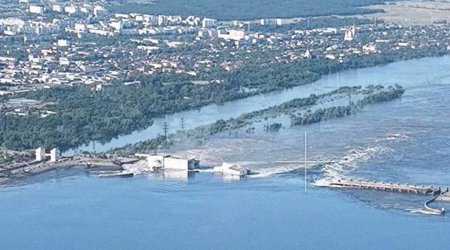 BMT-nin əməkdaşları Kaxovskaya SES-də vəziyyəti qiymətləndirib