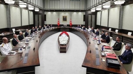 Türkiyə Milli Təhlükəsizlik Şurasının yeni tərkibdə ilk iclası keçirildi