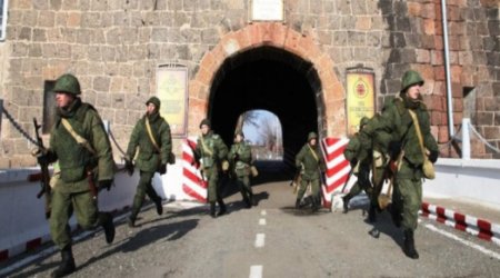 Rusiya ordusu Ermənistanda təlim keçib
