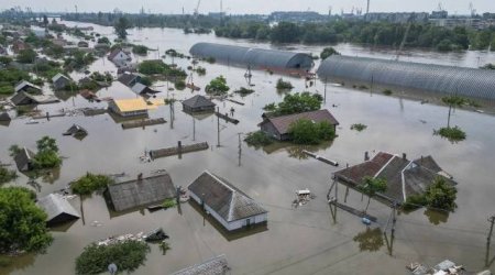 Kaxovkanın partladılması Ukraynaya 14 milyard dollar zərər vurub