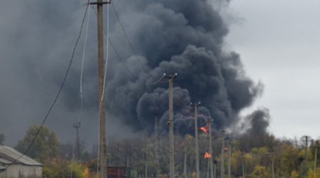 Krımda dəmir yolunda partlayış törədilib