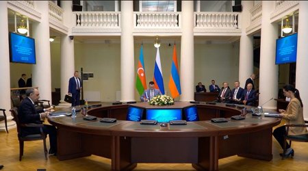В Санкт-Петербурге состоялась встреча генеральных прокуроров России, Армении и Азербайджана